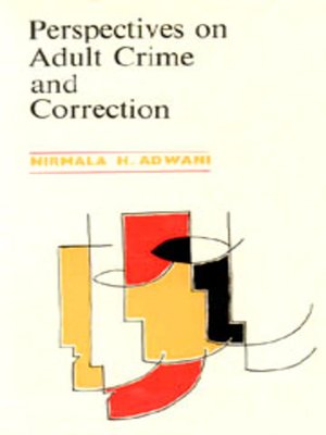 cover image of Perspectives on Adult Crime and correction